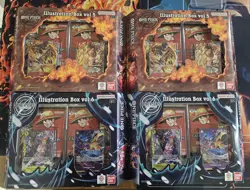 One Piece Card Game: Illustration Box (IB-05) Vol.5 x2 ✅ & Vol.6 x2 ✅ Sealed! - Image 1