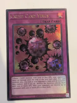 Yugioh Crush Card Virus LCKC-EN046 Ultra Legendary Collection Kaiba NM - Image 1