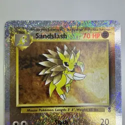 Pokemon Sandslash Legendary Collection Reverse Holo Card 62/110 LP+ Condition - Image 2