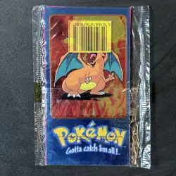 Pokemon Topps Chrome Foil Supersize Jumbo 5 Card Set SEALED TV Vintage Charizard - Image 2