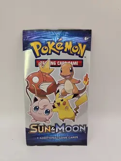 Pokemon Sun & Moon 3 Card Pack General Mills Sample Fun Fruit Roll Up Promo Pack - Image 1