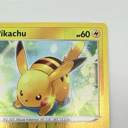 Pikachu 065/202 Reverse Holo Sword and Shield Base Set Foil Pokemon Card TCG NM - Image 5