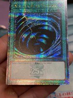 Mystical Space Typhoon Quarter Century Secret Rare Card RA02-EN048 NEAR MINT - Image 1