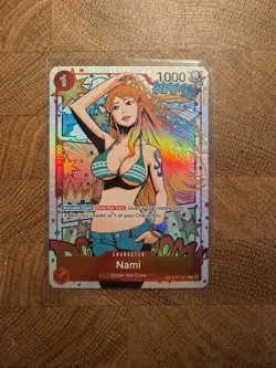 One Piece 2024 Wings of the Captain Nami Treasure Rare Card #ST01-007 - Image 1