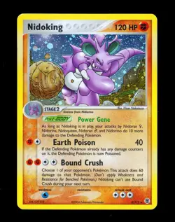 2004 Pokemon NIDOKING Ex FireRed & LeafGreen Set HOLO Foil Rare FRLG Card 8/112 - Image 1