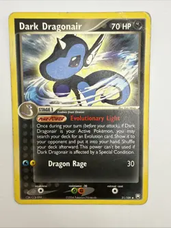 Dark Dragonair 31/109 EX Team Rocket Returns Regular Uncommon Pokemon Card - Image 3