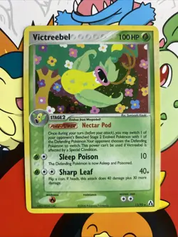 Victreebel Holo 13/92 ex Legend Maker 2006 LP Pokemon Card Swirl - Image 1
