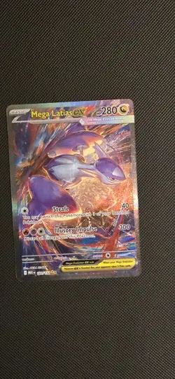 Mega Latias EX Holo Card 181/132 Mega Evolution Series - Image 1