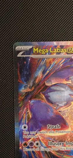 Mega Latias EX Holo Card 181/132 Mega Evolution Series - Image 4