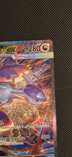 Mega Latias EX Holo Card 181/132 Mega Evolution Series - Image 5