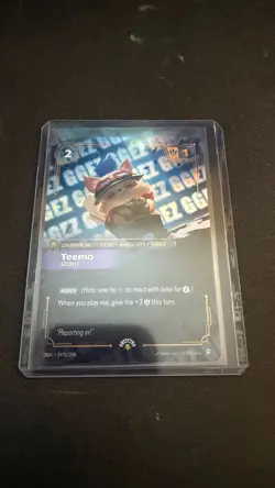 Teemo - Scout (GG EZ) - Riftbound Organized Play Promotional Cards (OPP) - Image 1