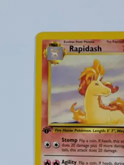 Pokemon Card 1st Edition Rapidash 44/64 Jungle Regular US - Image 2
