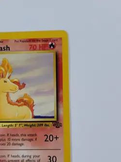 Pokemon Card 1st Edition Rapidash 44/64 Jungle Regular US - Image 3