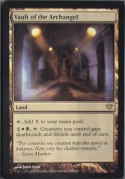 Vault of the Archangel - Dark Ascension: #158, Magic: The Gathering Lp C287 - Image 1