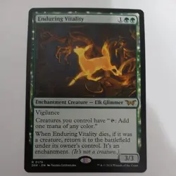 MTG Enduring Vitality Magic the Gathering Duskmourn: House of Horror Regular NM - Image 1