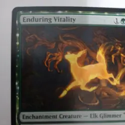 MTG Enduring Vitality Magic the Gathering Duskmourn: House of Horror Regular NM - Image 2