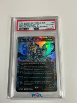 jace the mind sculptor raised foil psa 10 - Image 1