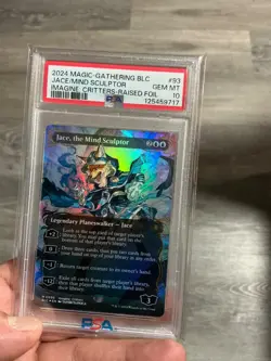 jace the mind sculptor raised foil psa 10 - Image 4