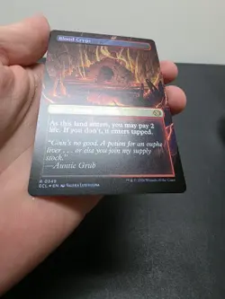 MTG Blood Crypt (Borderless) Lorwyn Eclipsed FOIL ECL 0349 NM - Image 5