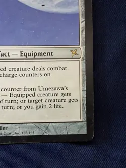 Umezawa’s Jitte Betrayers of Kamigawa MP/HP MTG - Image 4