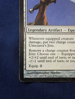 Umezawa’s Jitte Betrayers of Kamigawa MP/HP MTG - Image 5