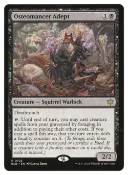 MTG Osteomancer Adept | #103 Bloomburrow | English - Image 1