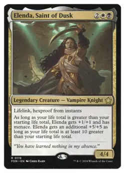 MTG Elenda, Saint of Dusk | #119 Foundations | English - Image 1