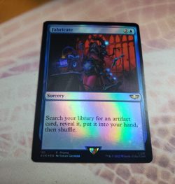 Fabricate FOIL - Warhammer 40,000 MTG Magic the Gathering - Near Mint - Image 1