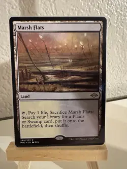 Magic The Gathering: Marsh Flats. NM. Regular. - Image 1
