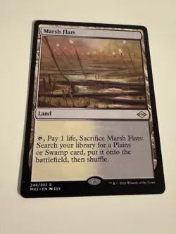 Magic The Gathering: Marsh Flats. NM. Regular. - Image 2