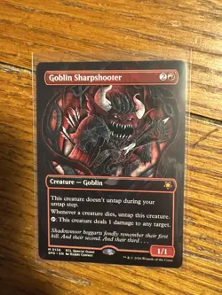 Goblin Sharpshooter - Special Guest SPG - Lorwyn Eclipsed - Mythic 0136 NM - Image 1
