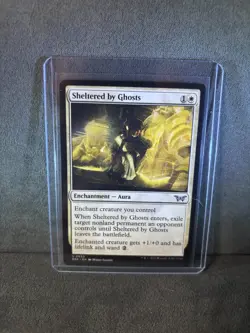 Sheltered by Ghosts (Non-Foil) Duskmourn MTG DSK #30 NM - Image 1