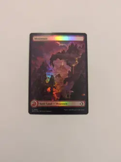 Mountain (0282) FULL ART *FOIL* Lorwyn Eclipsed NM MTG - Image 1