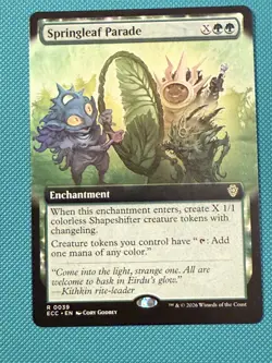 Mtg ECC Lorwyn - Extended - Springleaf Parade - NM - Image 1