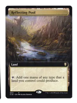 Commander Legends Battle for Baldur's Gate #604 Reflecting Pool Extended Art NM - Image 1