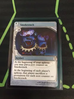 MTG Magic The Gathering Smokestack MB2 Rare Artifact Future Sight Commander - Image 1