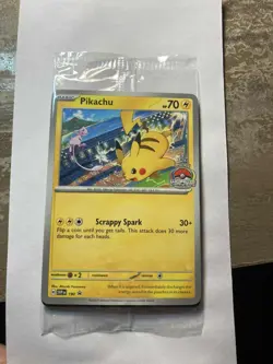 Pikachu SVP190 - S&V World Championship 2024 Promo Pokemon Card - Sealed NM - Image 1