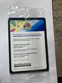 Pikachu SVP190 - S&V World Championship 2024 Promo Pokemon Card - Sealed NM - Image 2
