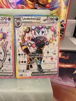 Pokemon Umbreon and Espeon Black Star Promo SVP175 SVP176 Figure Collection NM/M - Image 3