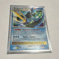 Pokemon Empoleon LV.X DP11 Diamond & Pearl Holo Promo 140 HP Level Up Card - Image 1