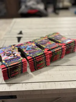 Pokemon TCG Mega Evolution Phantasmal Flames Sleeved Booster Packs x40 Sealed - Image 2