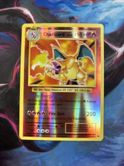2016 Pokemon XY Evolutions Charizard 11/108 Evolutions Reverse Holo Near Mint - Image 1