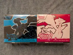 Pokemon TCG: Black Bolt / White Flare Pokemon Center Elite Trainer Box ETB - New - Image 1