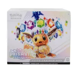 Pokemon TCG Scarlet Violet Prismatic Evolutions ETB Elite Trainer Box New Sealed - Image 1