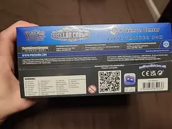 Stellar Crown Scarlet Violet Pokemon Center Exclusive Elite Trainer Box ETB TCG - Image 5