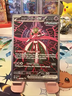 Pokemon TCG Iron Valiant Ex 157/131 SIR Prismatic Evolutions NM - Image 1