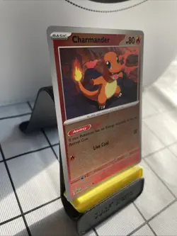 Reverse Holo Charmander 011/094 Common ME02: Phantasmal Flames Pokemon - Image 2