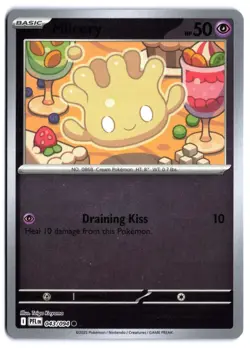 Milcery Common ME02: Phantasmal Flames 043/094 Reverse Holo NM Pokemon TCG - Image 1