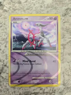 Arceus AR7 Holo Rare Platinum Arceus Pokemon 725 - Image 1