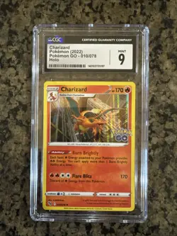 Charizard (2022) 010/078 Pokemon GO - CGC Mint 9 Holo - English - Image 1